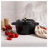 La Cocotte, 16 cm round Cast iron Cocotte black, small 2