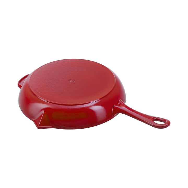 Cast Iron, 10-inch, Fry Pan, Cherry, large 4