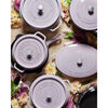 Cast Iron, 4-pc Stackable Set, Lilac, small 16