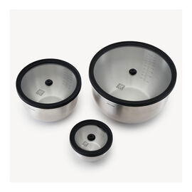 Vakuumschüssel Set, S/M/L / 6-tlg | Edelstahl