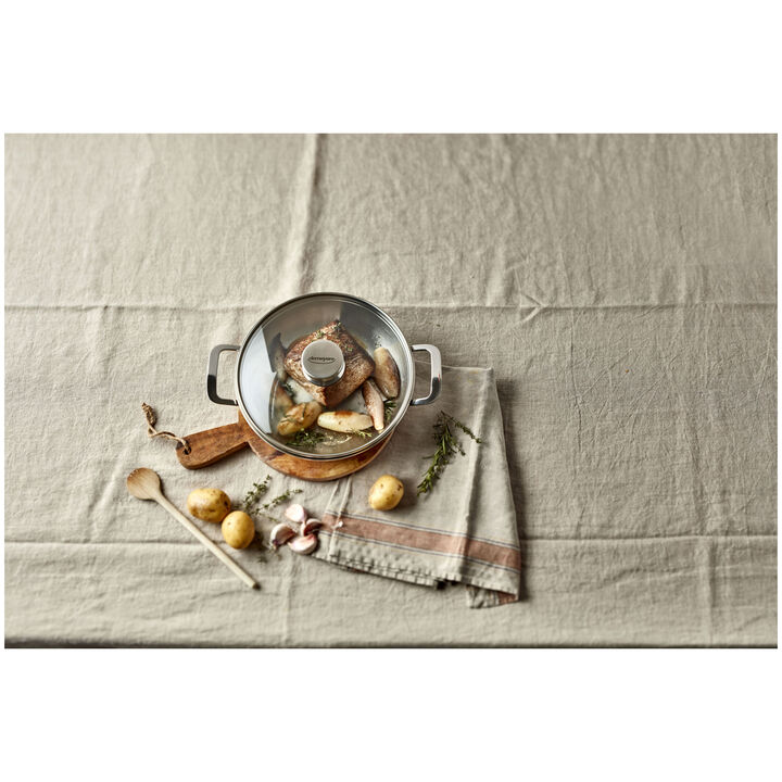 Multifunction 7, Bakpan met glazen deksel 24 cm, large 3