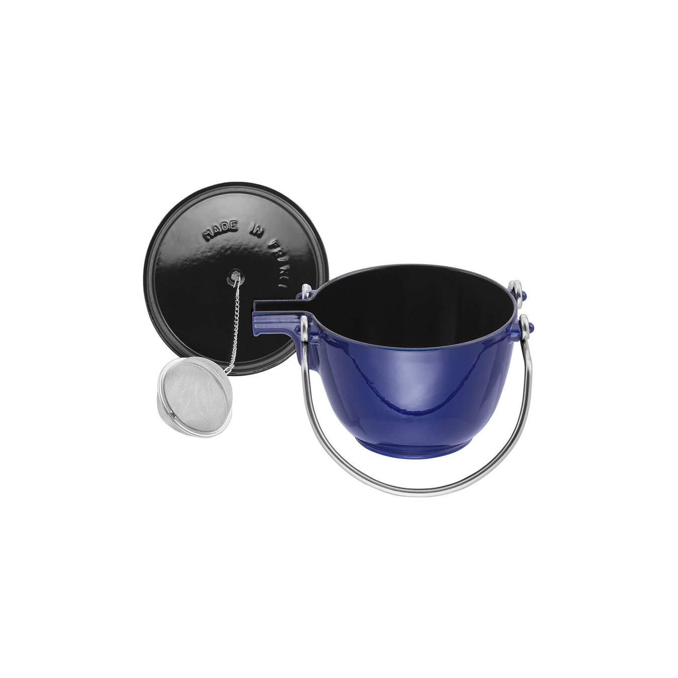 1.1 l Tea pot, dark-blue,,large 4