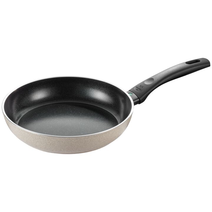 Ledro, Bratpfannenset, 2-tlg. / 24/28 cm, Beige, Aluminium/Antihaftbeschichtung , large 2