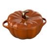 Ceramic - Specialties, 0.525 qt, pumpkin, Petite Cocotte, burnt orange, small 1