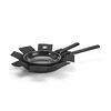 Milano, 2-pc, Aluminum, Non-stick, Frying Pan Set, small 3