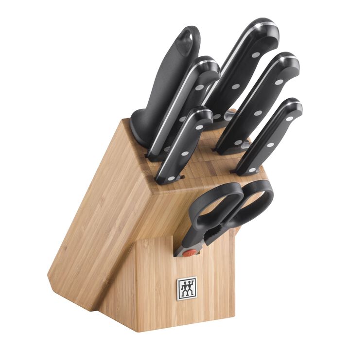 TWIN Chef 2, Set di coltelli con ceppo, 8-pz., naturale, large 1
