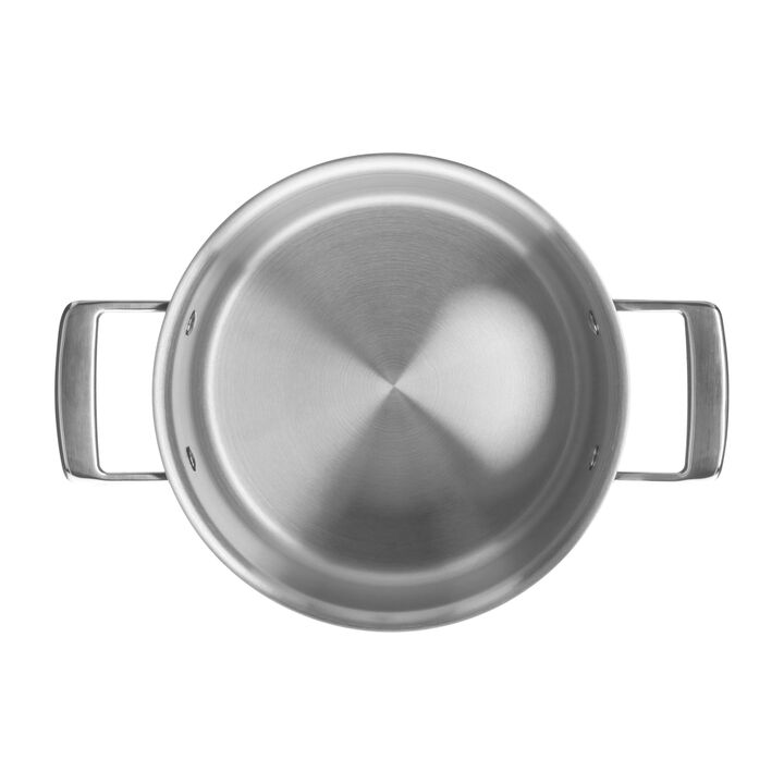 Black 5, 20 cm 18/10 Stainless Steel Stew pot silver-black, large 4