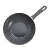 Parma Plus Ceramic, 28 cm / 11 inch aluminum Wok with lid, small 3