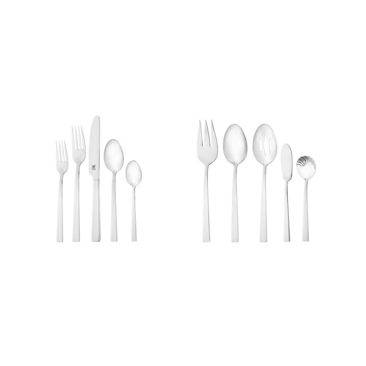 King (polished), 65 Piece Flatware Set polished, large 2