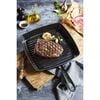 Cast Iron, 12-inch, Cast Iron, Square, American Grill, Black Matte - Visual Imperfections, small 10
