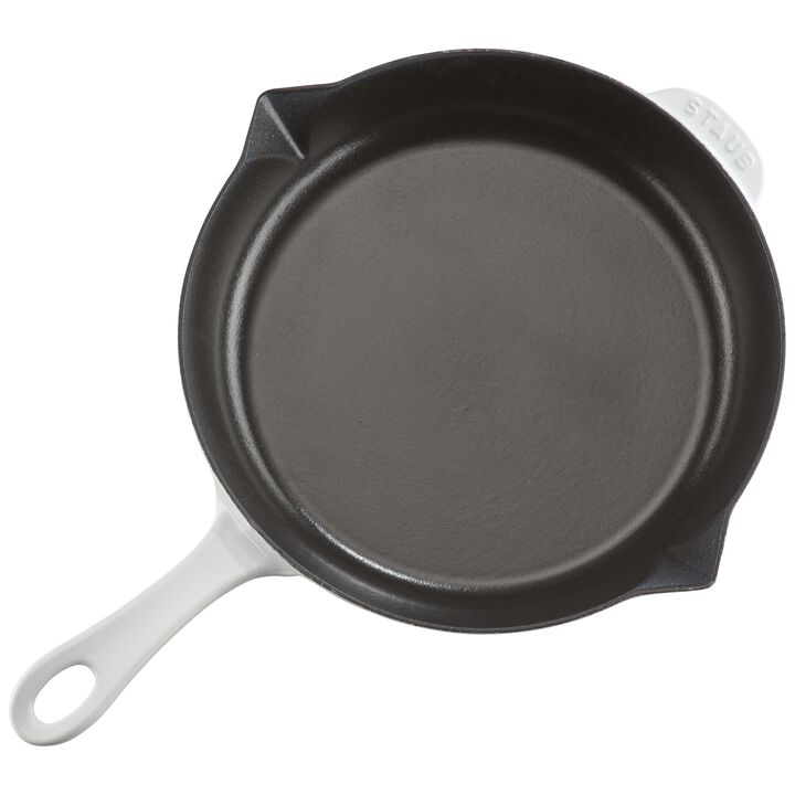 Cast Iron, 10-inch, Fry Pan, Pure-white, large 3