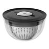 Fresh & Save, Salatset mit Accessoires, 14-tlg. /S/M/L, Schwarz / Grau, Edelstahl / Glas, small 2