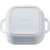 Ceramic - Covered Baking Dishes, 9-inch, Square, Covered Baking Dish, White, small 2