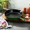 Cast Iron, 11-inch, Traditional Deep Skillet, Basil, small 2