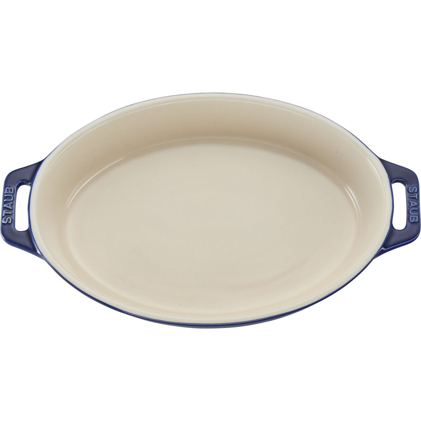 9-inch, oval, Baking Dish, dark blue,,large 3