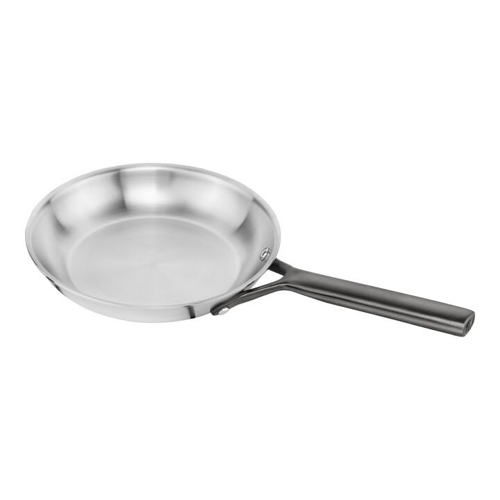 Milano Stainless Steel, Padella - 20 cm, acciaio inox, nero, large 1
