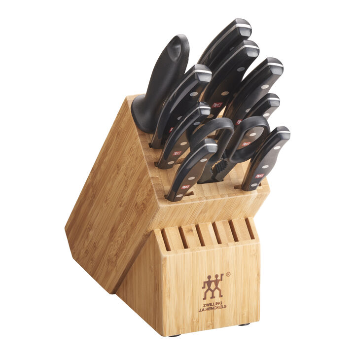TWIN Signature, 11-pc, Knife block set, natural, large 3