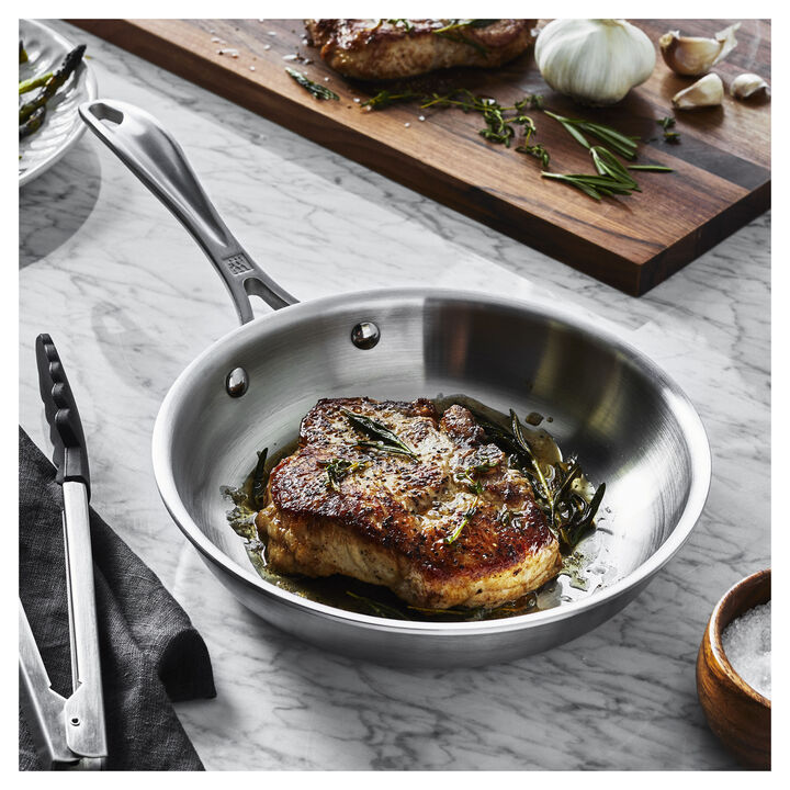 Spirit 3-Ply, 3 Ply, 8-inch, 18/10 Stainless Steel, Fry Pan, large 2
