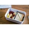 Fresh & Save, M, Vacuum Lunch Box, Plastic, White-grey, small 6