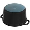 La Cocotte, 4.75 l cast iron round Tall cocotte, black - Visual Imperfections, small 4
