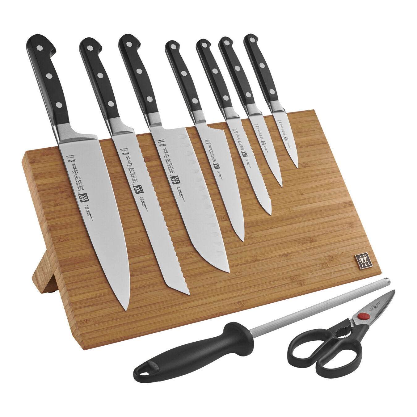 ZWILLING Professional S 16pc, Knife block set, bamboo