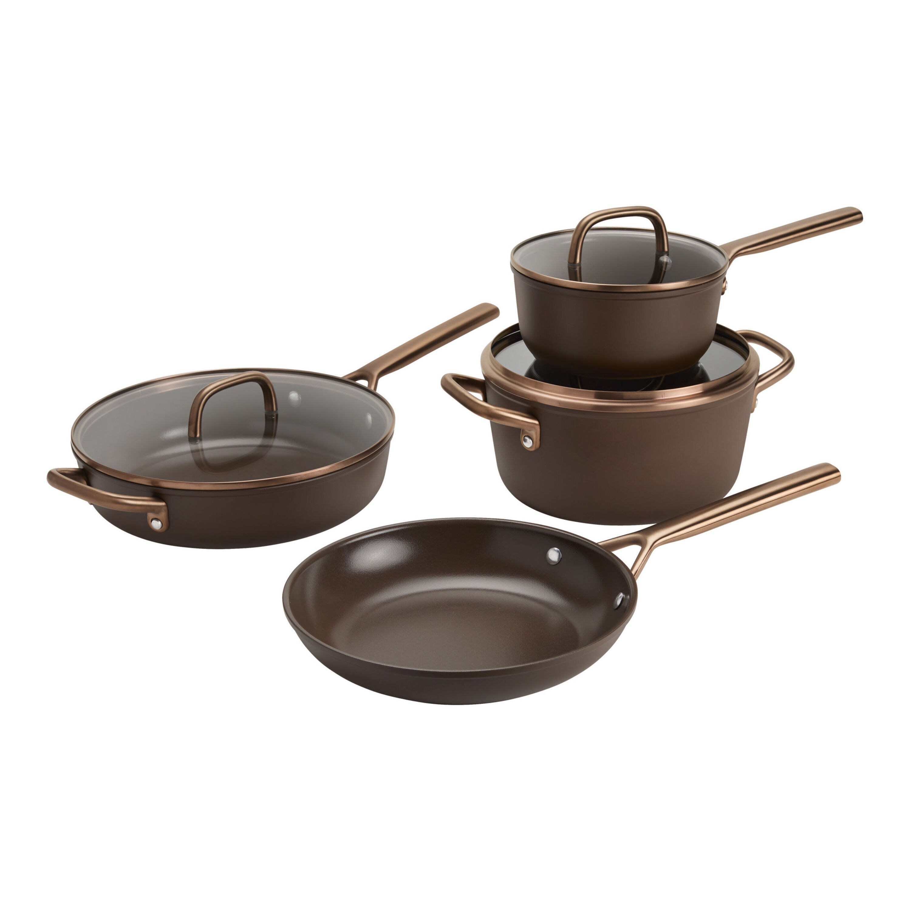 ZWILLING Milano 7 Piece aluminum Cookware set
