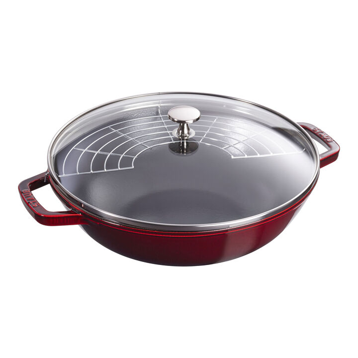 Cast Iron, 12-inch, Perfect Pan, Grenadine, large 1