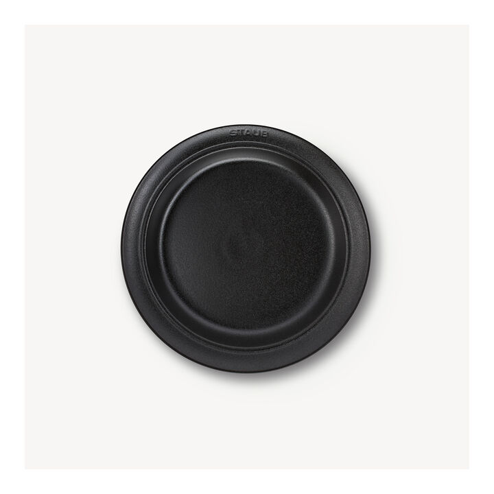 Dining Line, ディーププレート 24 cm, セラミック, ブラック, large 3