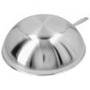 Industry 5, 30 cm / 12 inch 18/10 Stainless Steel Wok flat bottom, small 2