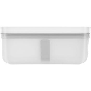 Vakumlu Yemek Taşıma Kabı, M, Plastik, yarı şeffaf-Gri,,large 4