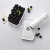 FRESH & SAVE, Set di contenitori e pompa per sottovuoto, 6-pz. / M, trasparente-grigio / bianco, Plastica, small 5