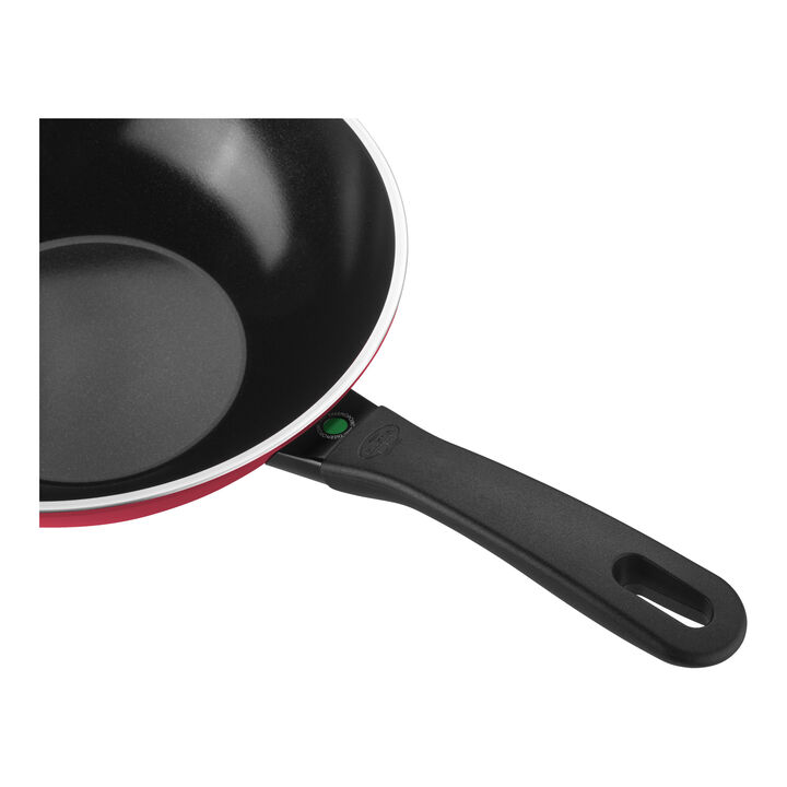 Caprera, Wok, 28 cm, alluminio, Rivestimento in ceramica, large 3