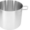 36 cm 18/10 Stainless Steel Stock pot with lid silver,,large