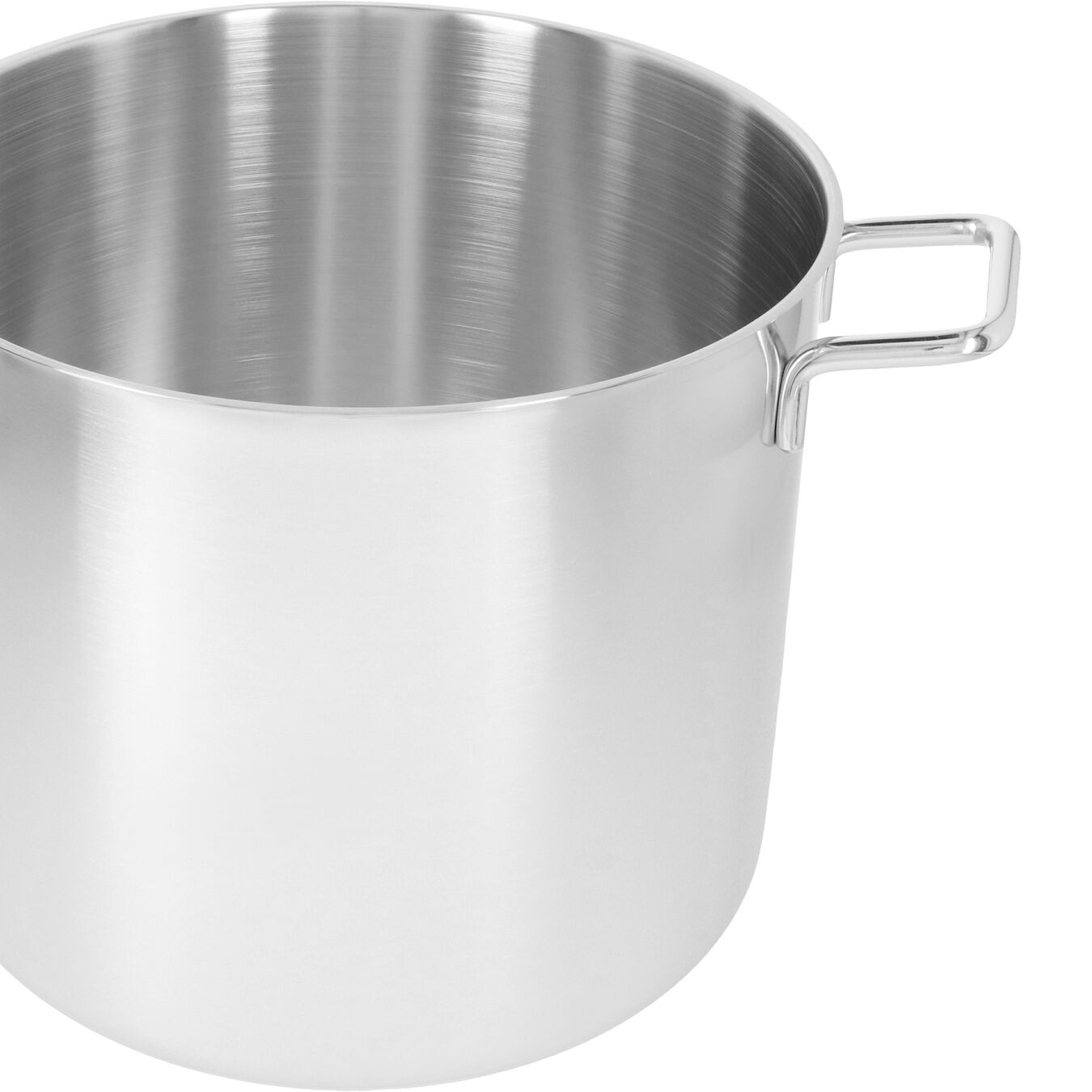 36 cm 18/10 Stainless Steel Stock pot with lid silver,,large 3