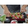 Grill Pans, 30 cm cast iron square American grill, cherry - Visual Imperfections, small 9