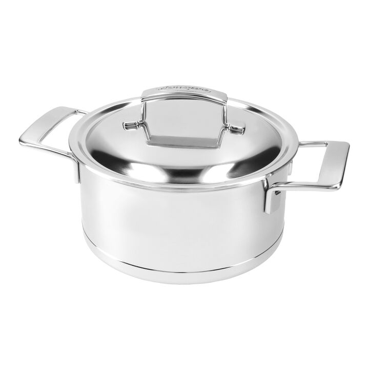 Silver 7, Kookpot met dubbelwandig deksel 20 cm / 3 l, large 2