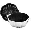 Cast Iron - Specialty Shaped Cocottes, 3.75 qt, Pumpkin, Cocotte, White, small 3