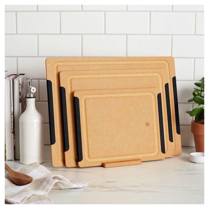 4-pc Plant Fiber Cutting Board Fiber Wood, large 2