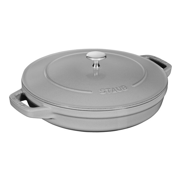 Cast Iron, 4-pc Stackable Set, Graphite Grey, Cast Iron , large 4