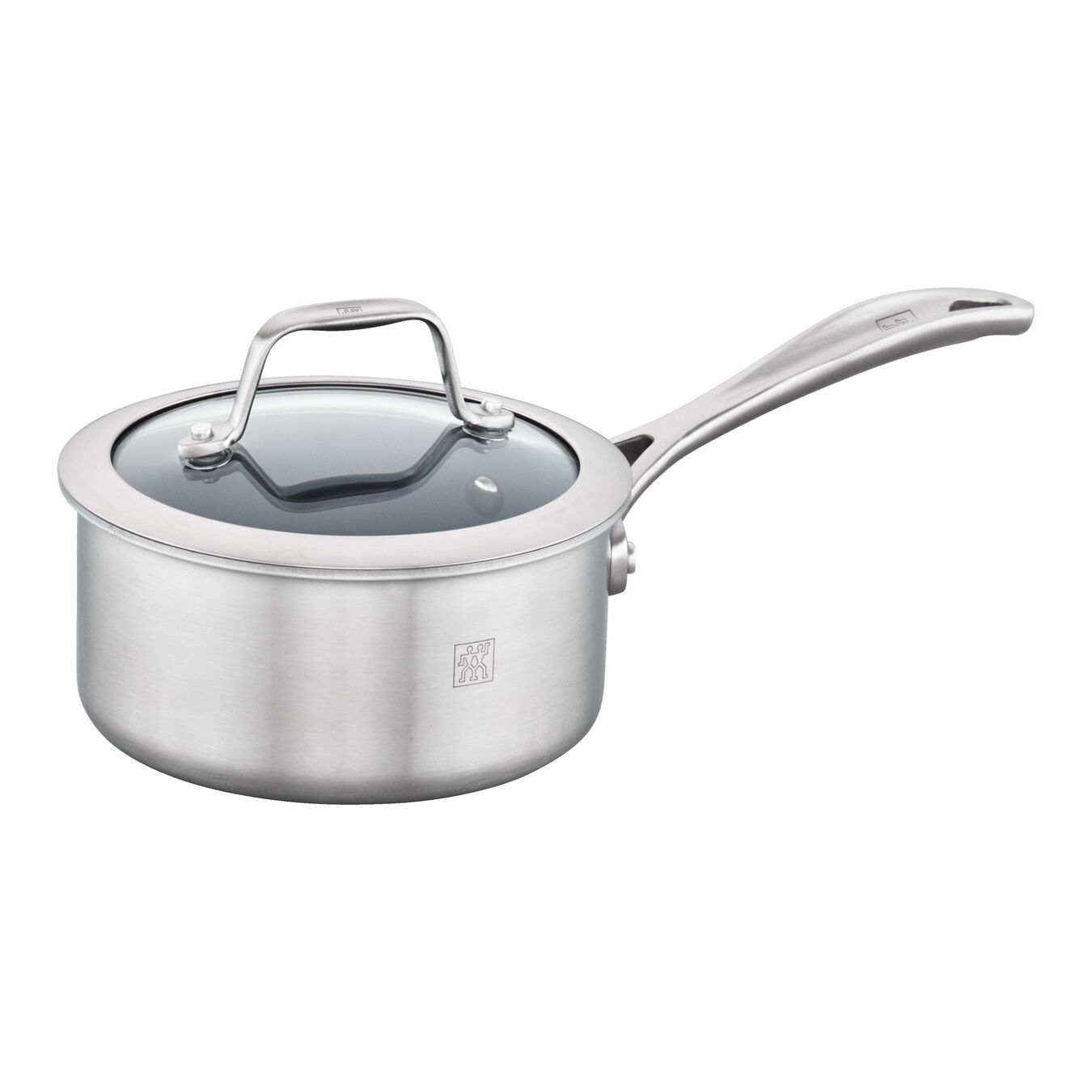 ZWILLING Spirit Ceramic Nonstick 1 qt Sauce pan, 18/10 Stainless Steel