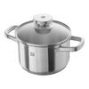 Joy, Pots and pans set 5-pcs, 18/10 Stainless Steel, small 3