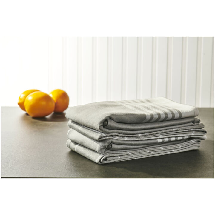 Kitchen Accessories, Kitchen Towels Set, Grey, large 2