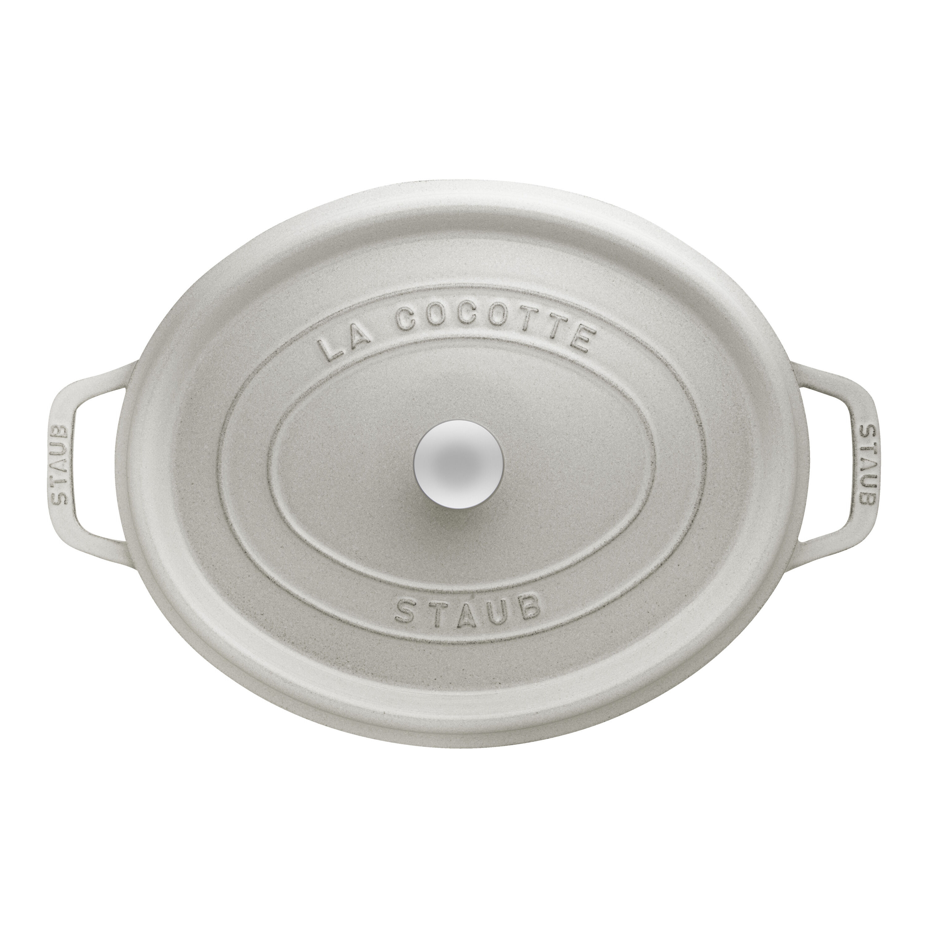 Thumbnail - Staub La Cocotte Cocotte 33 cm, oval, Weisser Trüffel, Gusseisen