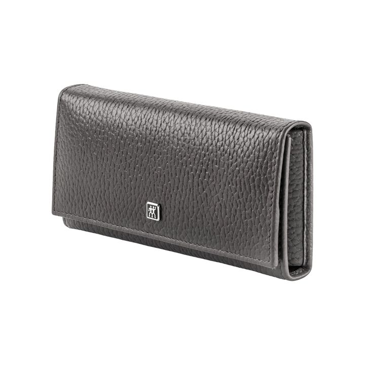 CLASSIC, Leather Snap Fastener Case, large 3