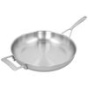 Industry 5, 12.5-inch, 18/10 Stainless Steel, Fry Pan with Helper Handle, small 3