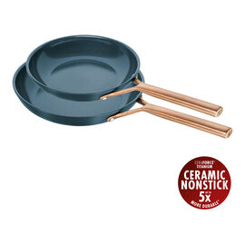 Juego de sartenes 2-pzs, Aluminio