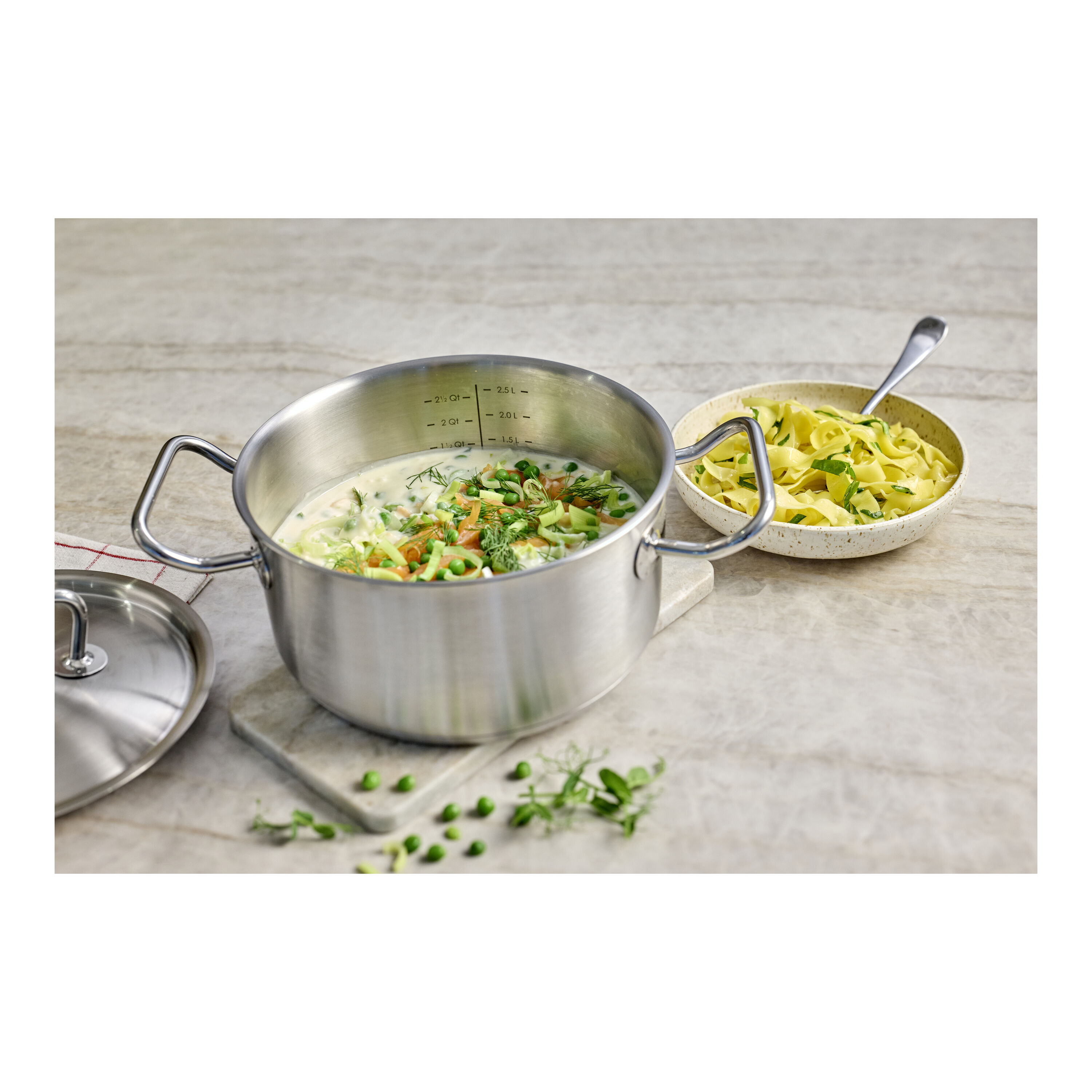 Demeyere Classic Pro 3 Kookpan met deksel 20 cm / 3 l - Classic Pro 3 - Demeyere