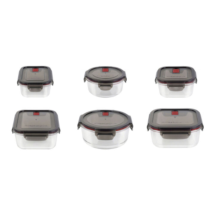 Juego de tápers de cocina: 3 pequeños y 3 grandes, large 1