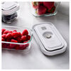 Fresh & Save, 3-pc, Vacuum Box Set, Glass, Grey, small 7