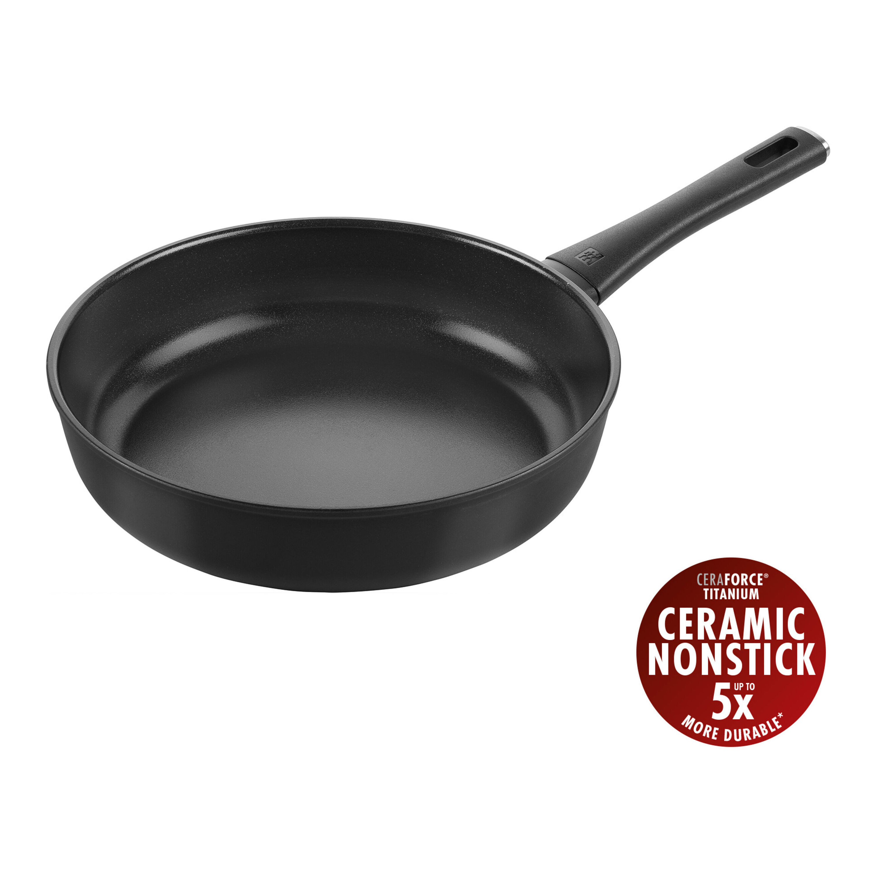 ZWILLING Madura Plus Traktörpanna, 28 cm, Aluminum, Titanförstärkt keramisk non-stick-beläggning